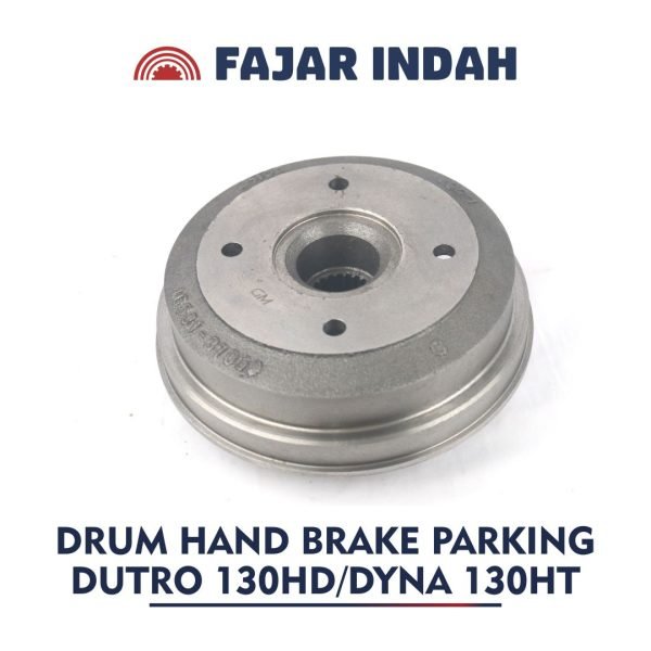 sparepart drum hand brake parking dutro 130hd dan duna 130 ht