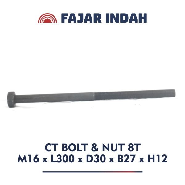 mur dan baut 8 ton M16 x L300 x D30 x B27 x H12