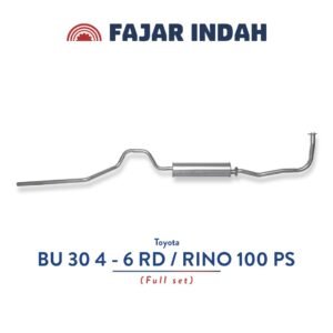 Knalpot Toyota Rino 100 PS