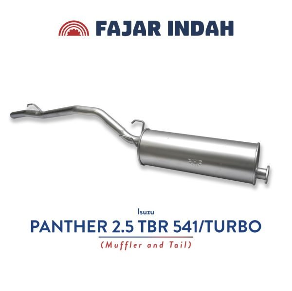 muffler tail panther tbr 541 dan turbo