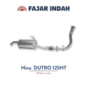 knalpot hino dutro 125 ht