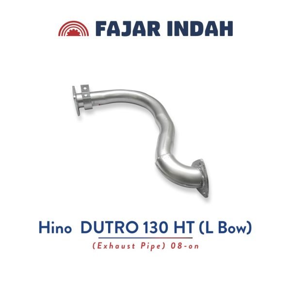 knalpot hino dutro 130 ht L bow