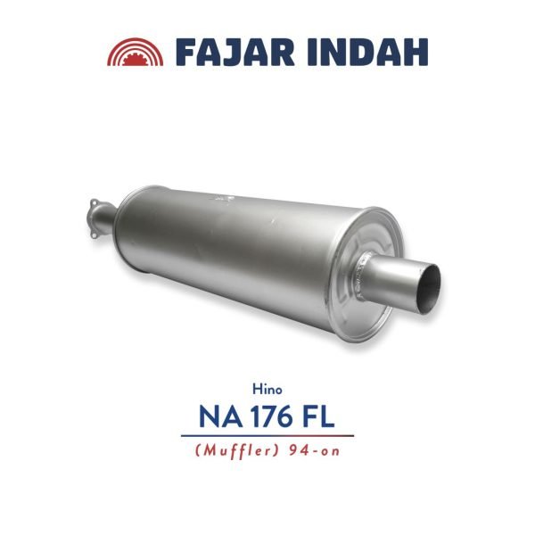 muffler hino na 176 fl