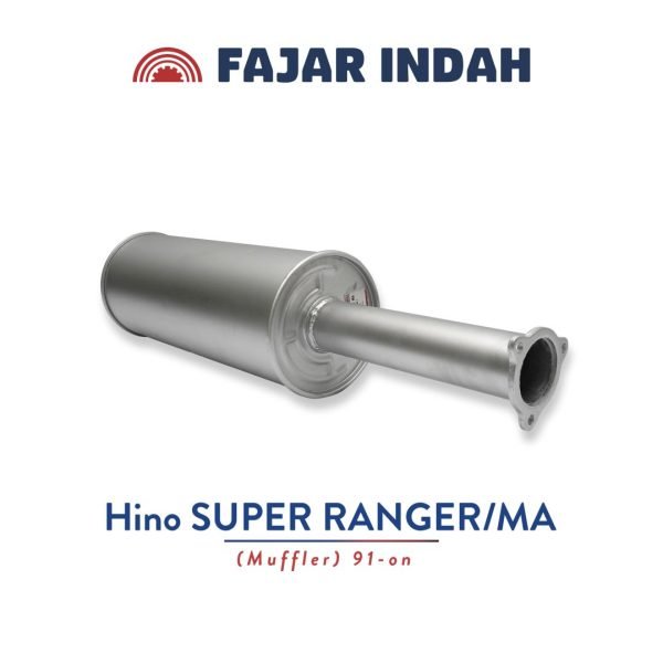 muffler hino super ranger dan ma