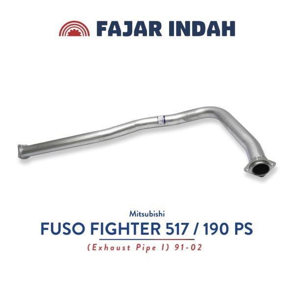 exhaust pipe fuso fighter 517 dan 190 ps