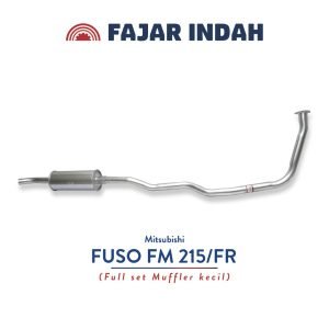 fullset set muffler kecil fuso fm 215 dan fr