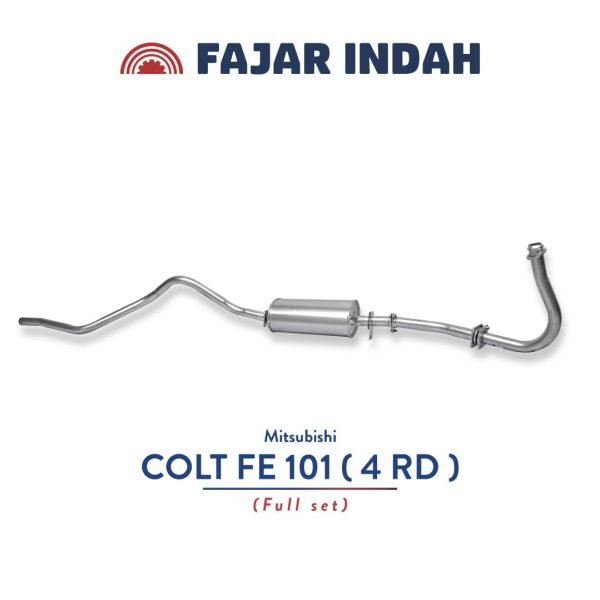 knalpot mitsubishi colt fe 101 4 rd