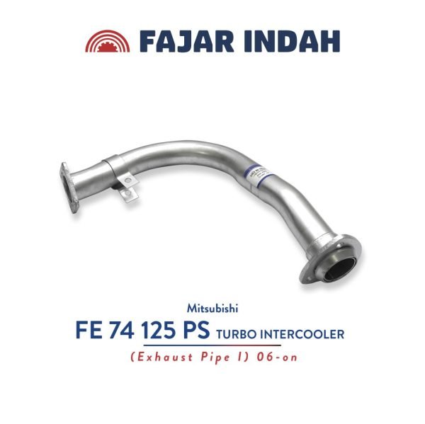 exhaust pipe fe 74 125 ps turbo intercooler