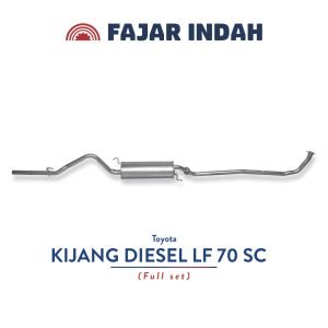 Knalpot kijang diesel lf 70 short