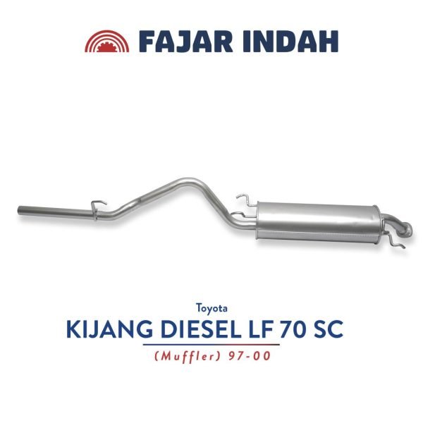 Knalpot kijang diesel lf 70 short