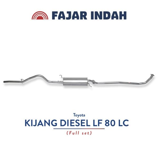 Knalpot kijang diesel lf 80 long