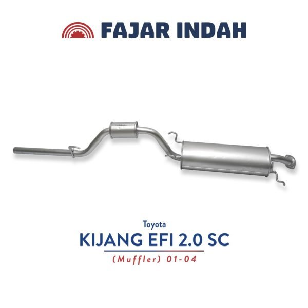 Knalpot kijang efi 2.0 short