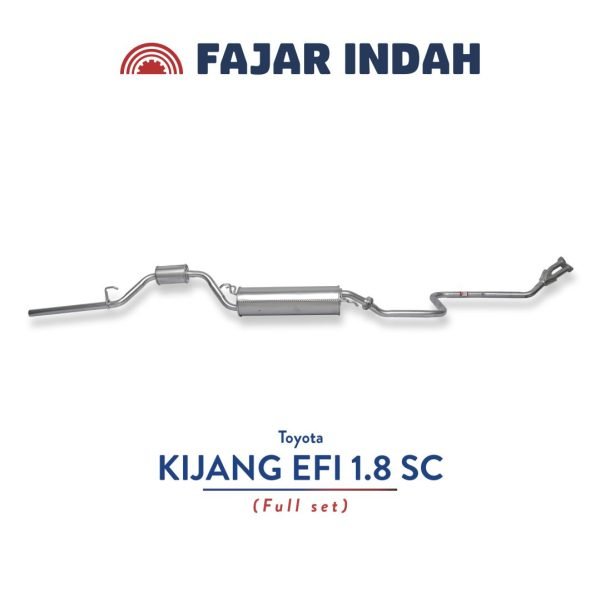 knalpot kijang efi 1.8 short