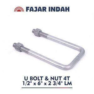 mur dan baut 4 ton ukuran 1/2" x 6" x 2 3/4" LM