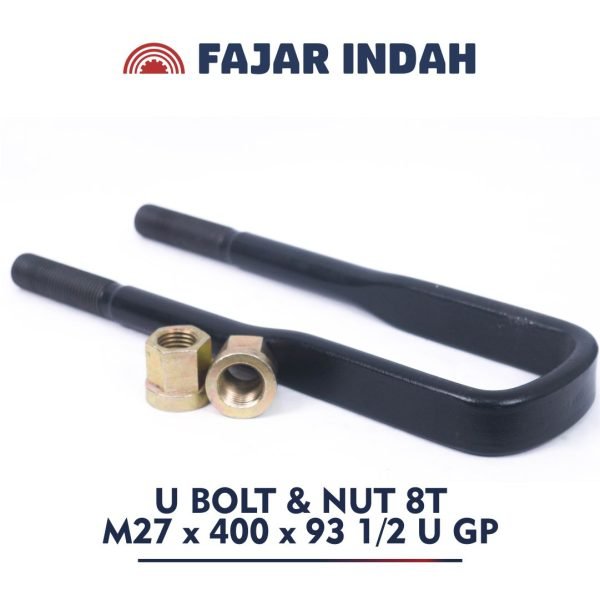 mur dan baut 8 ton ukuran M27 x 400 x 93 1_2 U GP